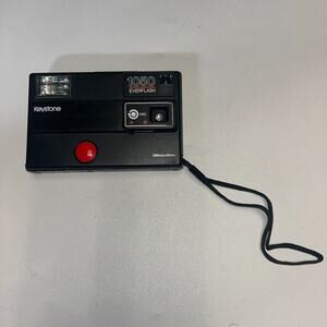 Disc Camera Keystone Everflash 1050 Motor Drive Nice Vintage Disc Camera